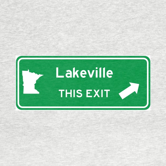 Lakeville, Minnesota Highway Exit Sign by Starbase79